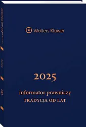 Informator Prawniczy. Tradycja od lat 2025, granatowy (format B6)